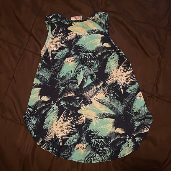 Youth size 8 high-low chiffon tank top - Picture 4 of 4